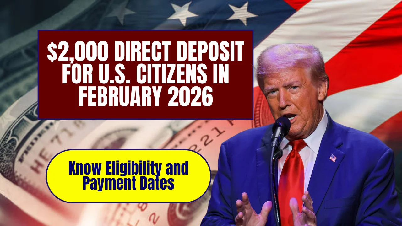 $2,000 Direct Deposit February 2026