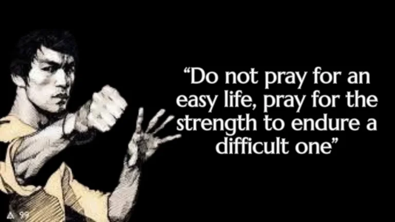 Bruce Lee quote for kids