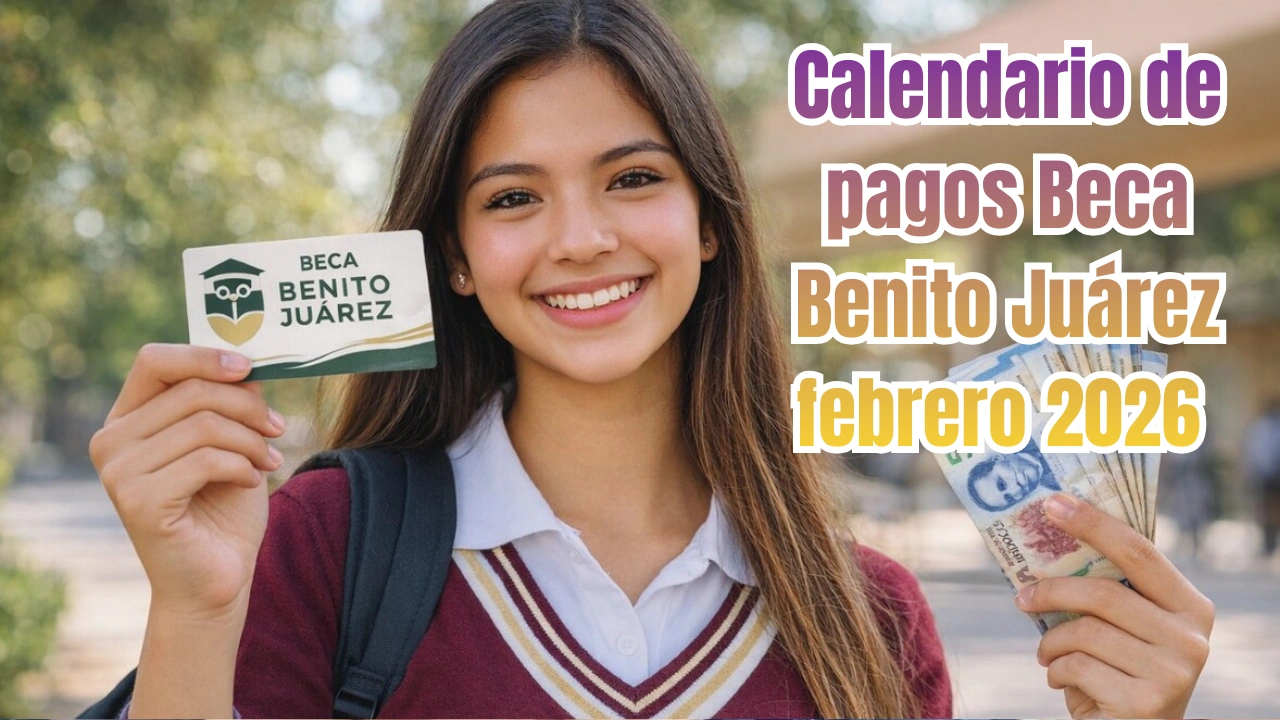 Calendario de pagos Beca Benito Juárez febrero 2026