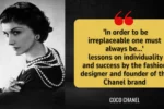 Coco Chanel Quote