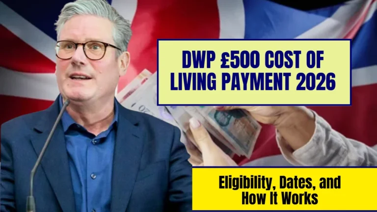 DWP £500 Cost of Living Payment 2026