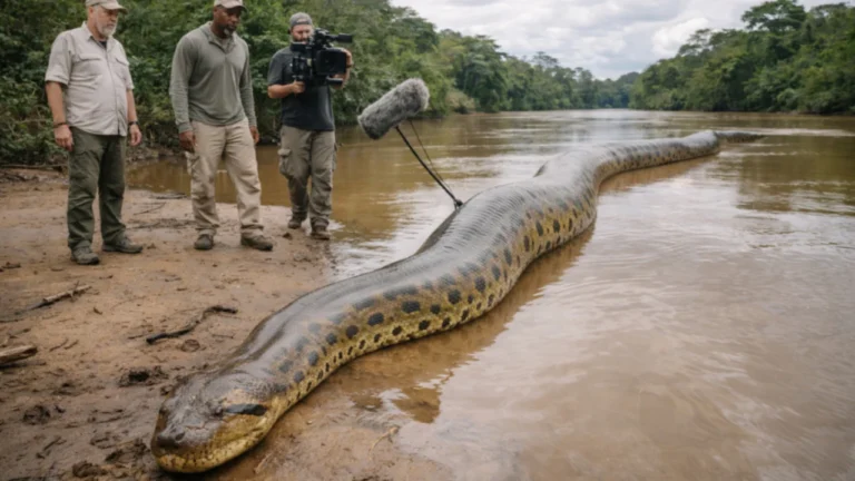 Giant Anaconda Found in Amazon
