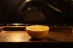 Lemon in Oven Cleaning Trick