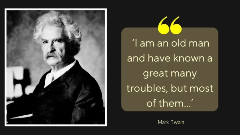 Life Quote of the Day by Mark Twain