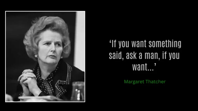 Quote of the Day by Margaret Thatcher