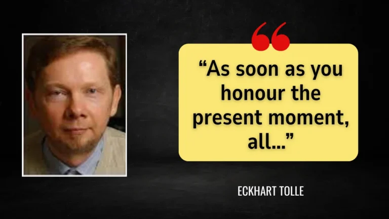 Quote of the day by Eckhart Tolle