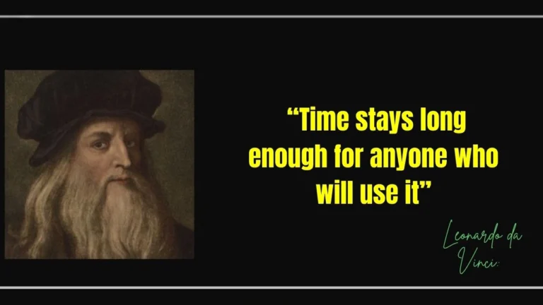 Quote of the day by Leonardo da Vinci