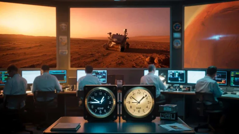 Time Dilation on Mars